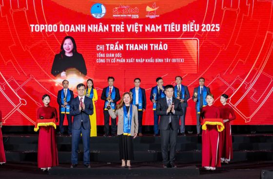 Ảnh của CEO BITEX hai lần vinh danh top 100 doanh nhân trẻ tiêu biểu Việt Nam